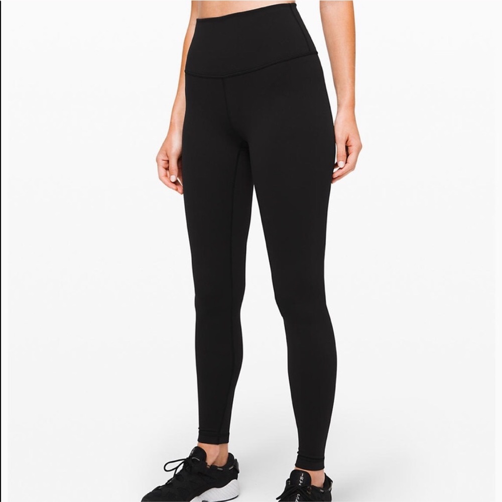 Lululemon wunder under black size 6